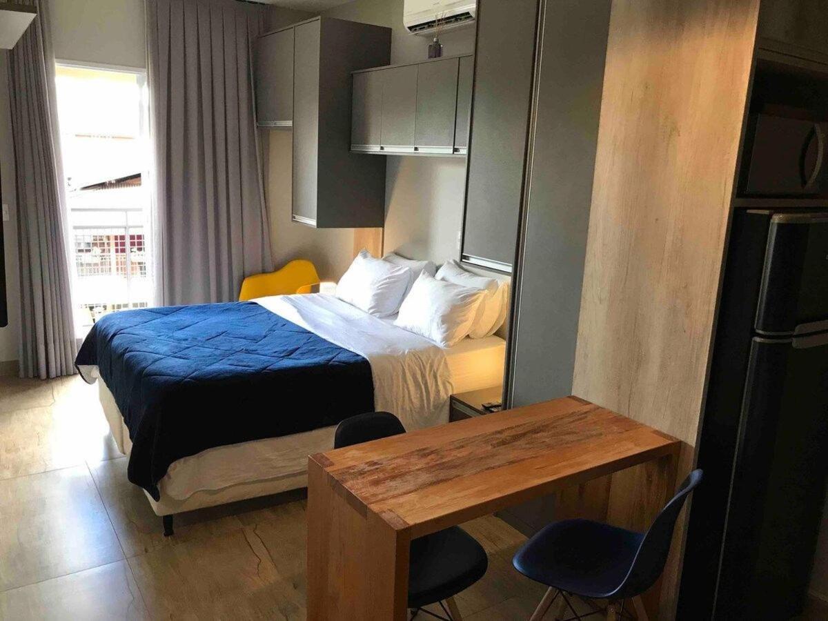 Apartamento Flat 317 Granja Cotia Wi-Fi equipado e funcional Exterior foto